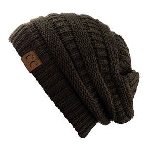 CC Winter Beanie Original Authentic Hat - Brown